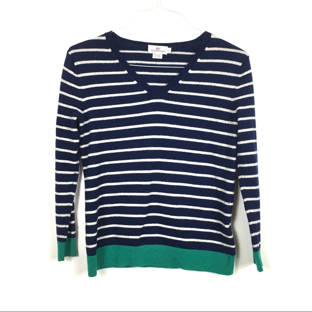 Vineyard vines cashmere sweater - Navy -size small